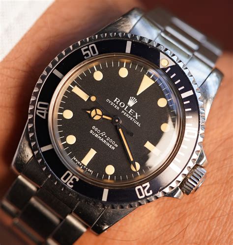 vintage rolex 5513 submariner.